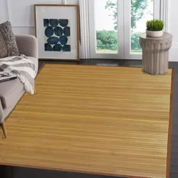 5' X 8' Bamboo Area Rug Indoor Carpet Floor Mat