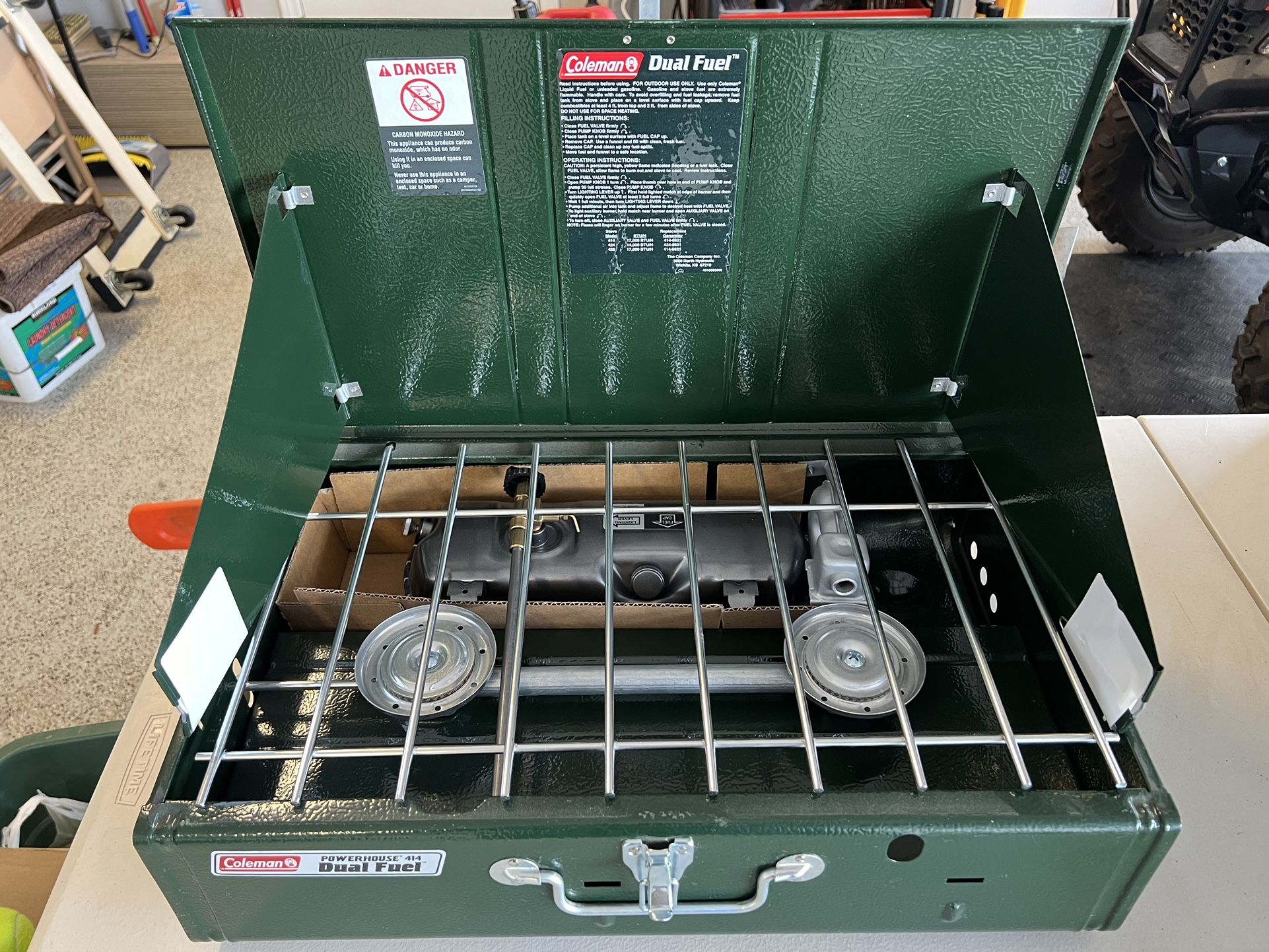 Coleman Camp Stove Dual Fuel Coleman Powerhouse 414 Dual Fuel Camp