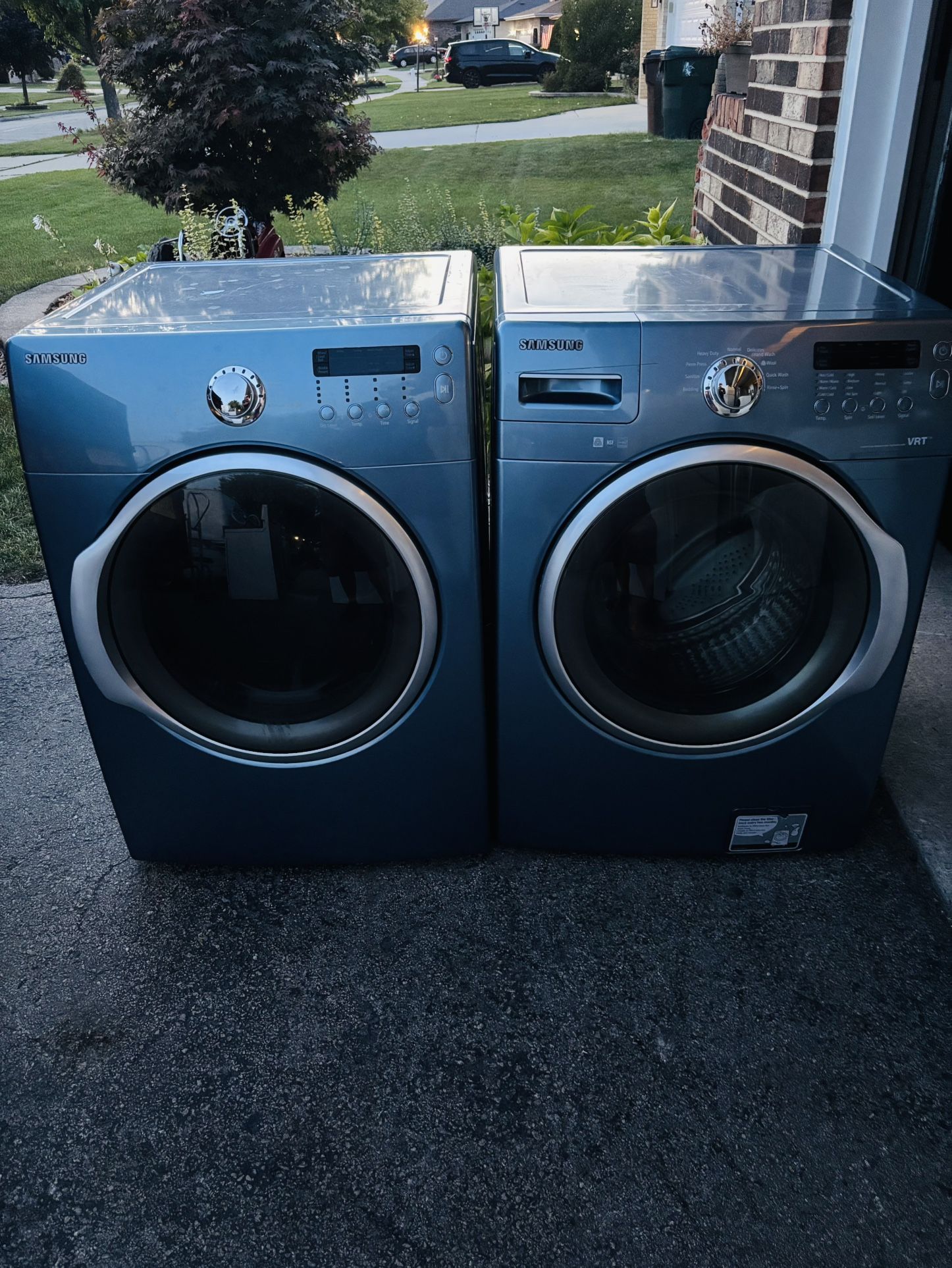 Samsung Washer And Gas Dryer Set