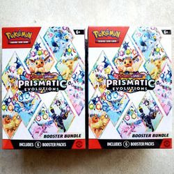 Pokemon Prismatic Evolutions Booster Bundle 