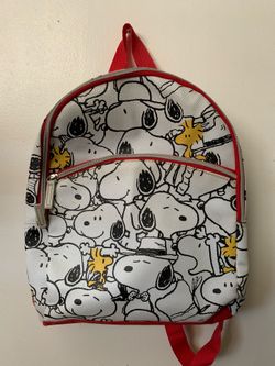 snoopy peanuts backpack