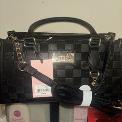 Juicy Couture Liquorice Miss Independent Satchel Shoulder Bag
