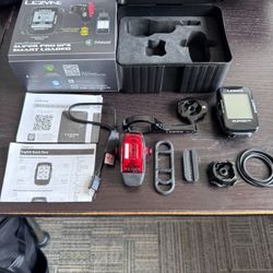 Lezyne Super Pro GPS cycling computer bundle