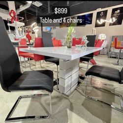 New Dining Set In Box 📦 Finance Available No Credit Needed 