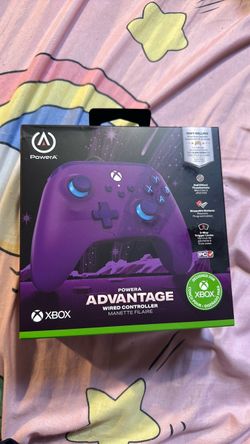PowerA Advantage Wired Xbox Controller Purple