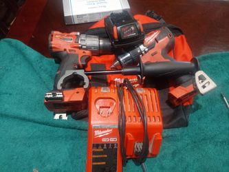 Milwakee Combo  Compat Drill Regular Drill FUEL BRUSHLESS 170.00 