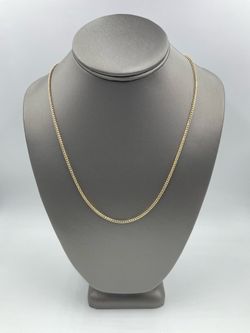 14KT YELLOW GOLD 22” ROUND FRANCO LINK 2.0MM CHAIN 13.0GR