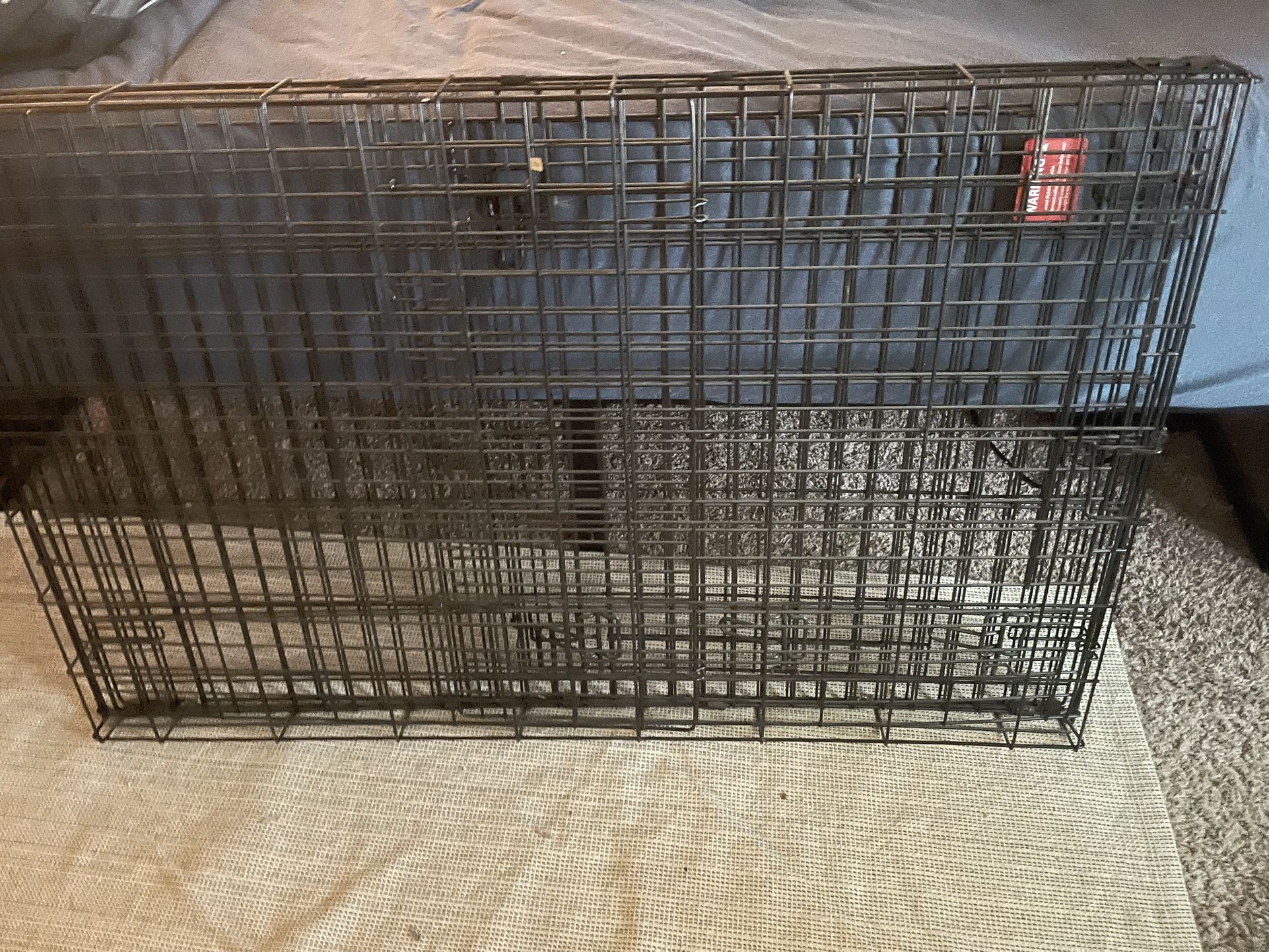 Almost New X Large Dog Crate