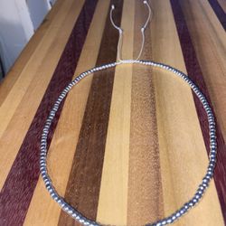 Silvery Friendship Necklace