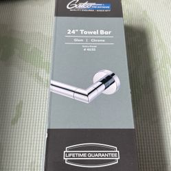 Tower Bar 24” Chrome 