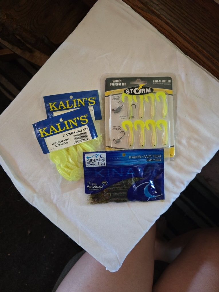 4 Packs Soft Bait Lures