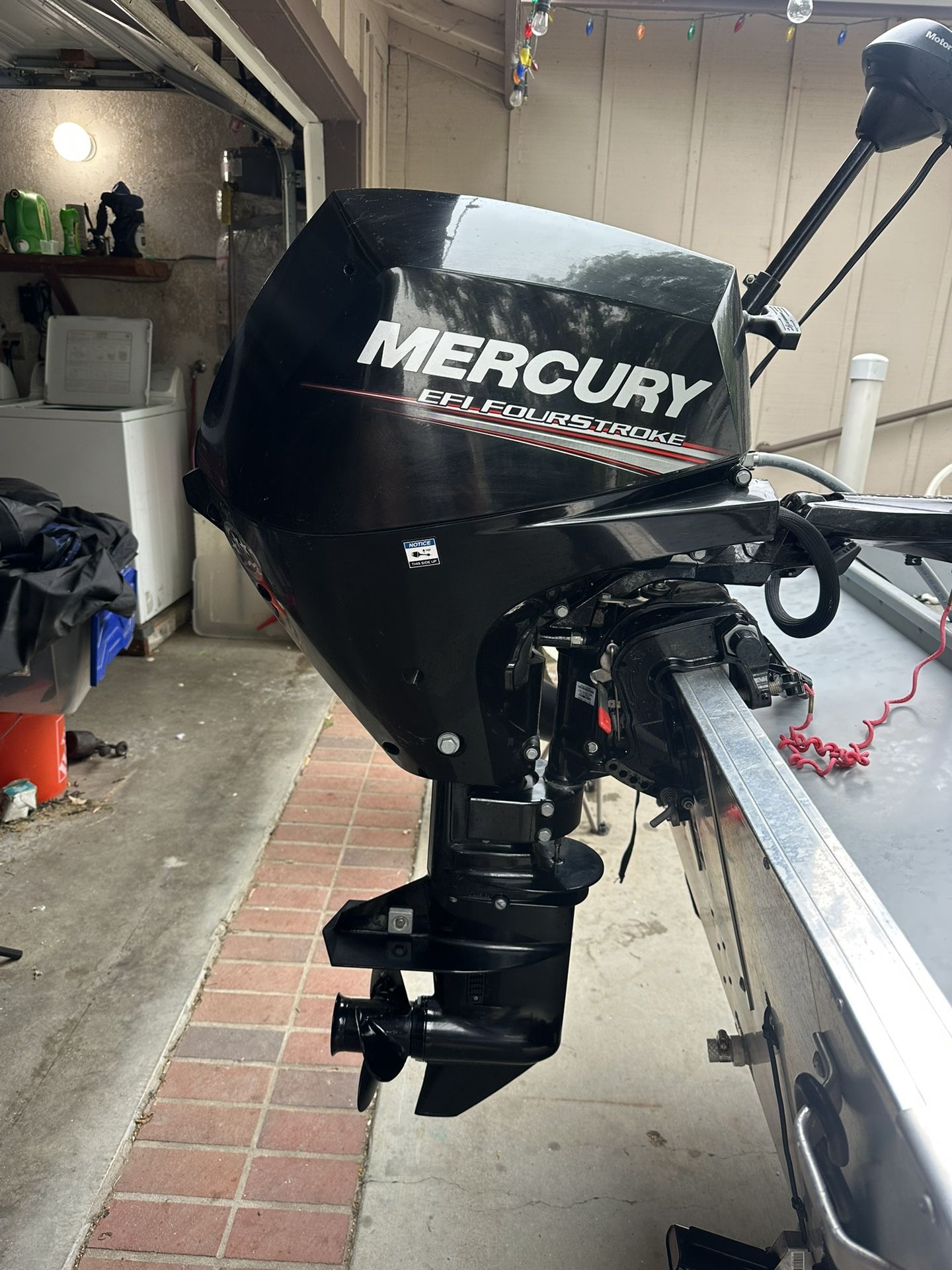 2020 Mercury 15 hp efi four stroke motor