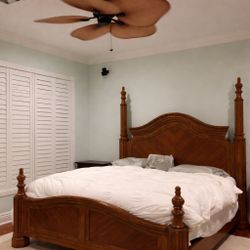 4 Piece King Bed Set