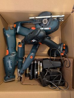 Black and decker power tools set