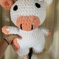 Crochet Cow Plushie / Mono De Vaca