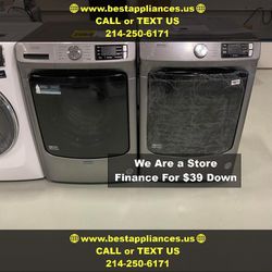 Maytag Front Load Washer and Dryer
