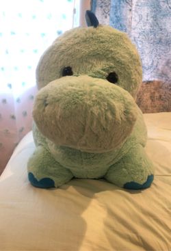 Dinosaur stuffed animal/seat