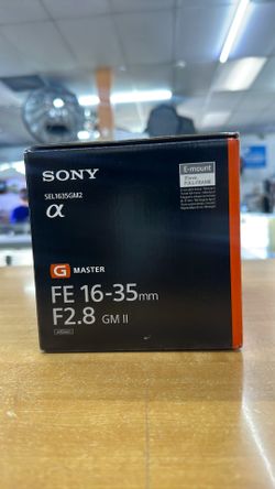 Sony Lens G-Masters 16-35mm F2.8 II (Opens Box )