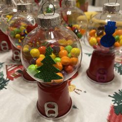 mini gumball machine ornaments 