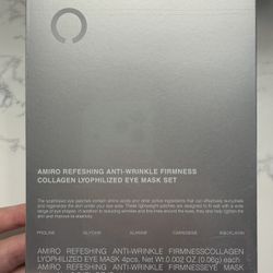 AMIRO Refreshing Anti-Wrinkle Collagen Eye Mask Set – New