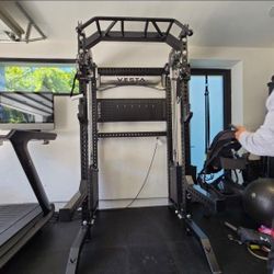 Vesta Pro Series 2in1 Squat Rack | Functional Trainer | 400lb Weight Stack | Commercial Grade | Gym Equipment | FREE DELIVERY🚚 🔴
