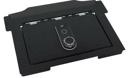Center Console Gun Safe Vault - TUOJUE Console Lock Box Compatible with Dodge Ram TRX Accessories 2021-2024, Anti-Theft Security Storage Lockbox with
