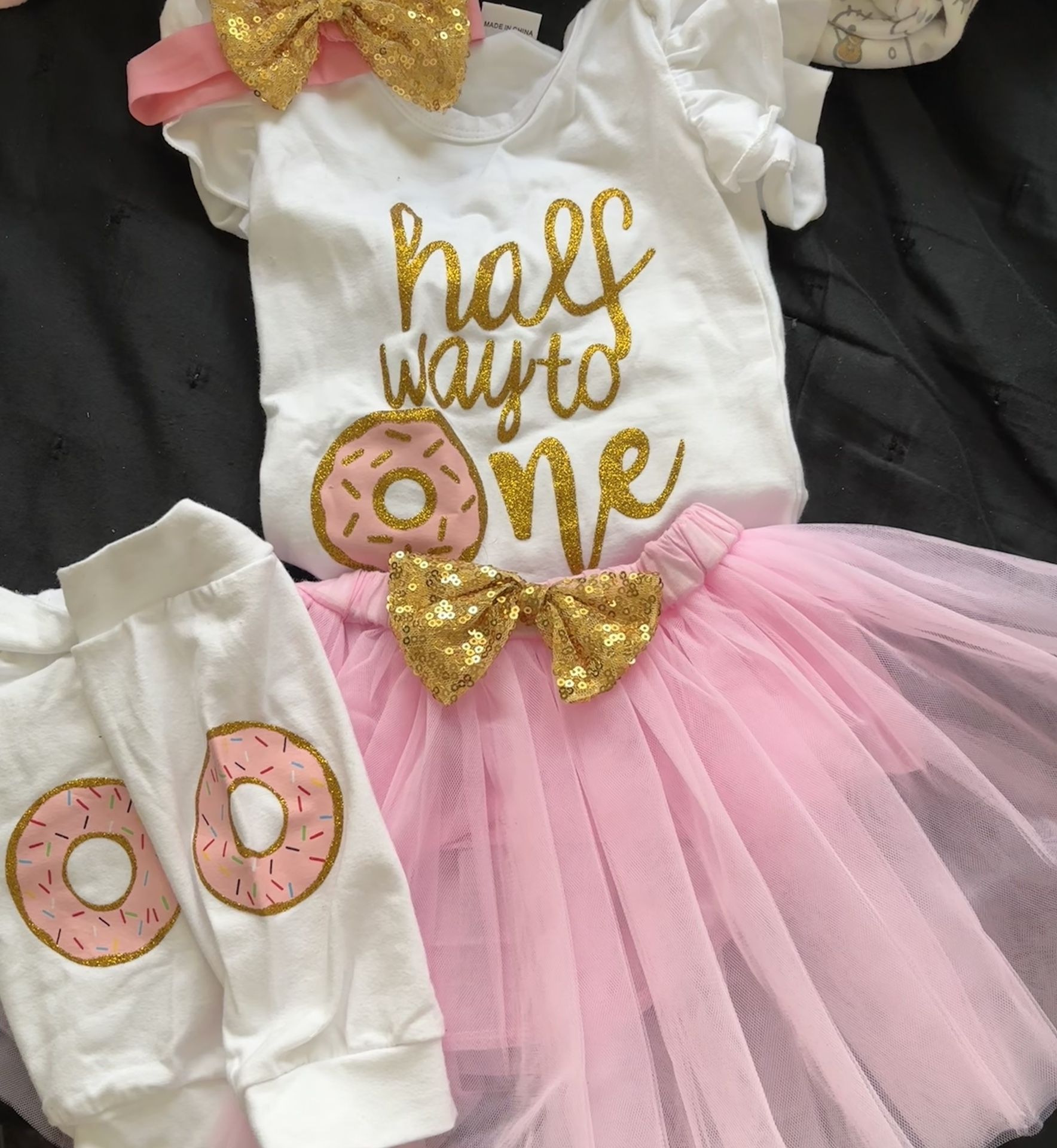 Half Birthday Outfit for Baby Girl