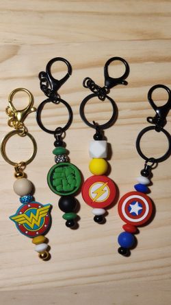 Silicone focal kechains