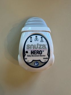 Snuza Hero Baby Movement Monitor with Patented Sensor