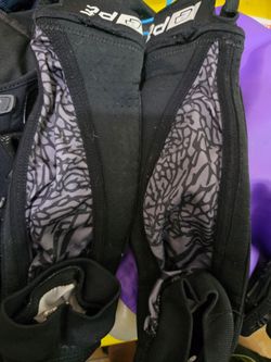 Brand new planet eclipse arm pads and brand new hk gloves