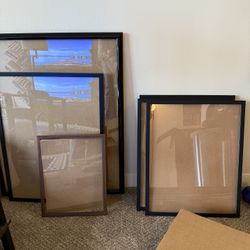 Poster/picture Frames (24x30); (18x24); (16x20); (11x14)