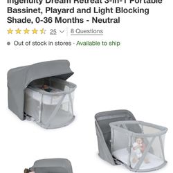 NEW IN BOX Outdoor Bassinet 