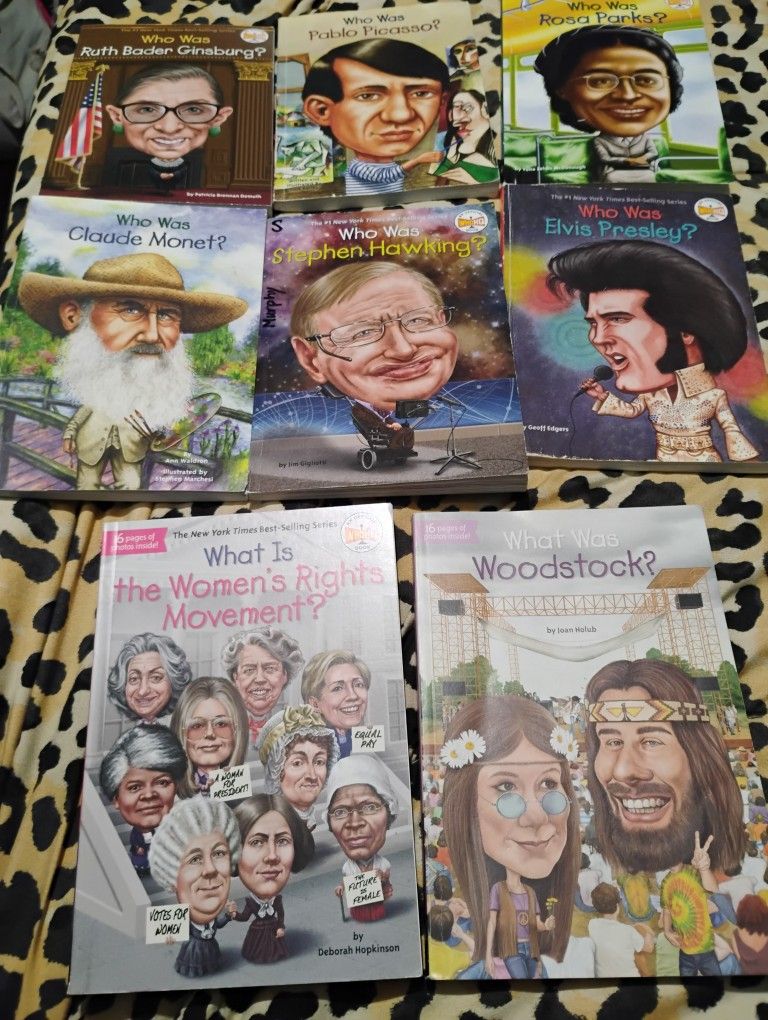 WHO WAS BIOGRAPHY BOOKS