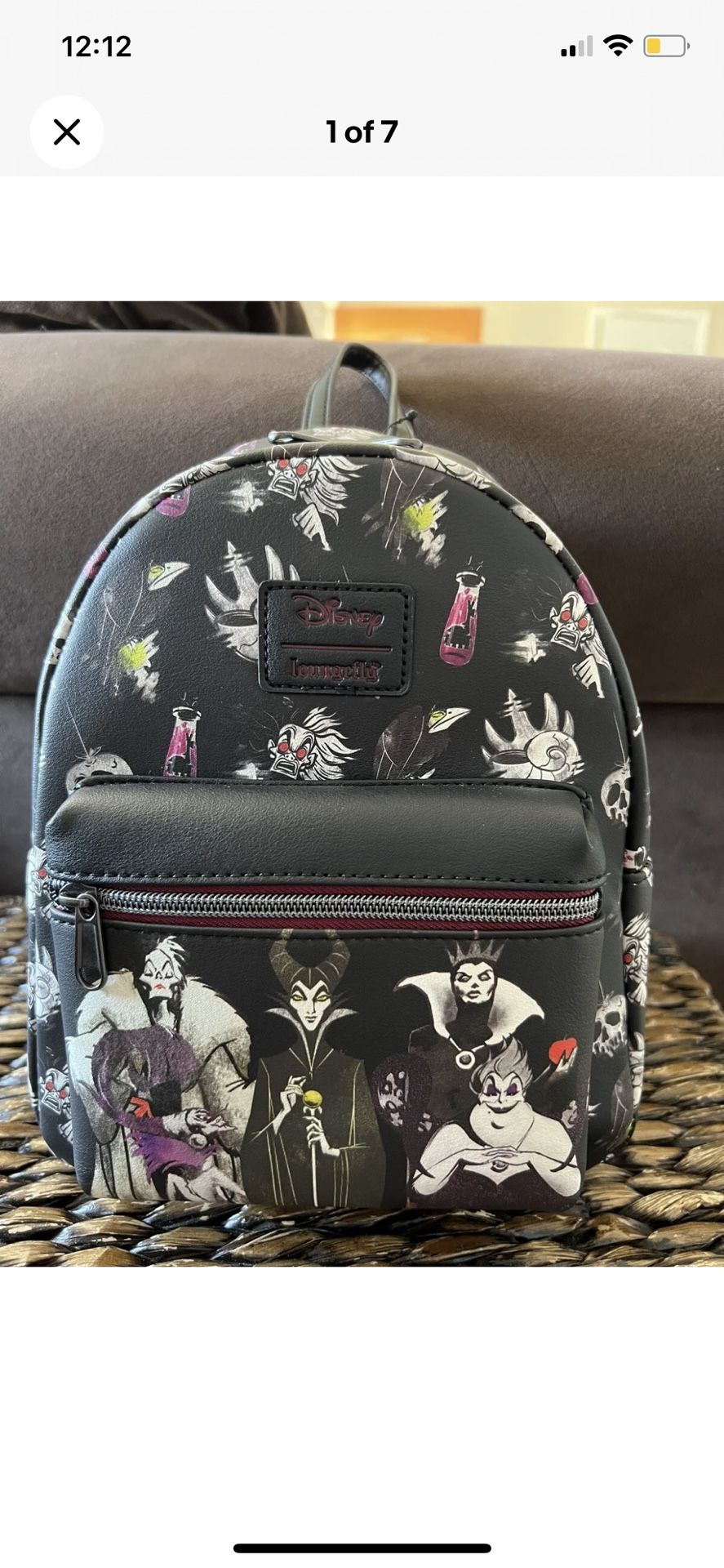 Loungefly Disney Villains Mini Backpack Exclusive