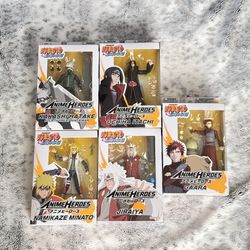 Anime Heroes Naruto Lot Itachi Jiraiya Kakashi Minato