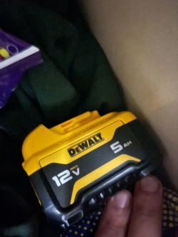 Dewalt 12 amp battery