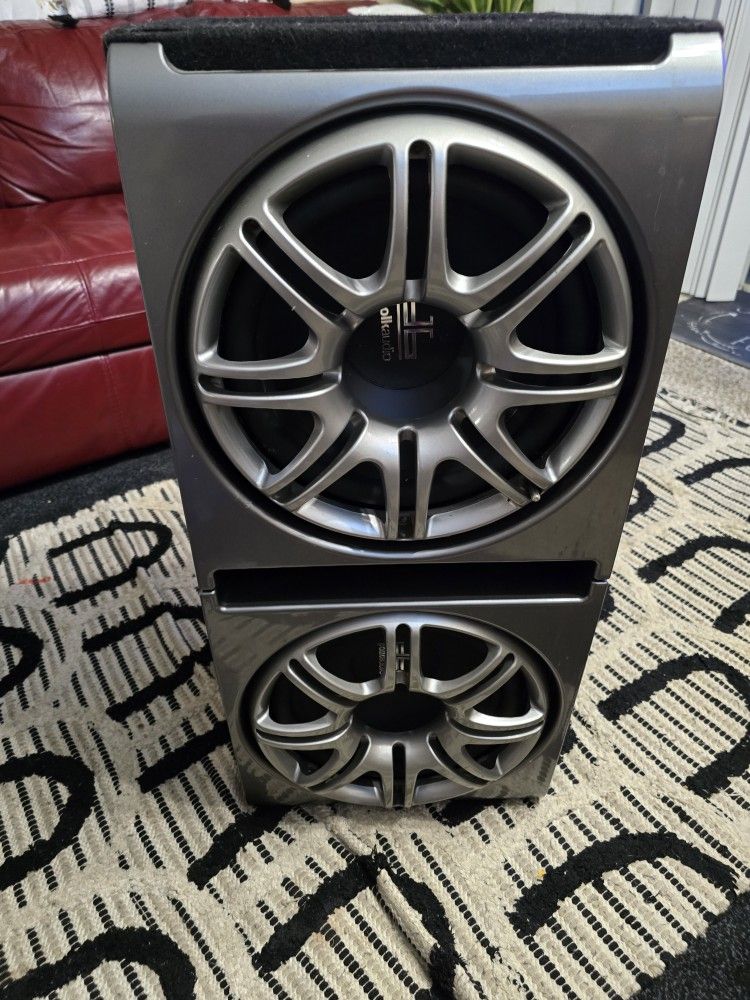 12" Polk Audio Speakers