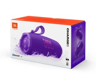 JBL Charge 6 Portable Speaker- Purple