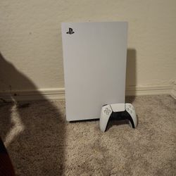 Ps5 And Controller 