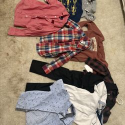 Trash Bag Full Of Boy Clothes Size 3t-5t $45