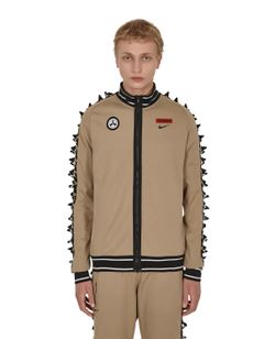Nike x Acronym NRG Therma-Fit Knit Jacket Beige Men’s Size Large CU0469-247 $300
