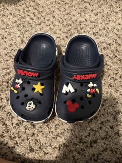 Toddler Crocs 8c Mickey Mouse