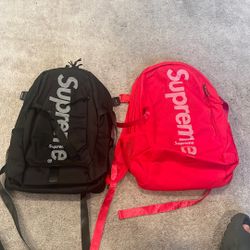 Supreme backpacks