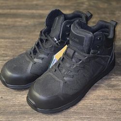 Fellas Fangs Black Work Boots