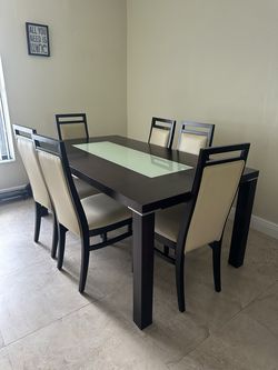 Table and chairs