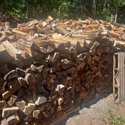 Mixed Firewood Ready To Burn