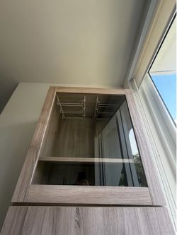 Floating Wall shelves and bar. 1.5 x 2.5 ft