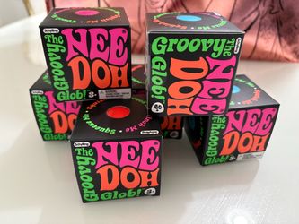 Schylling Nee Doh Groovy Glob – Lot of 5