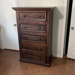 Complete Bedroom Set-All Wood -Rustic