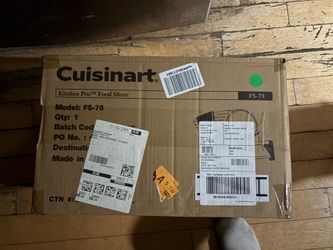 Cuisinart meat slicer
